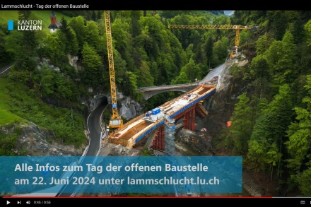 Tag der offenen Baustelle in der Lammschlucht!