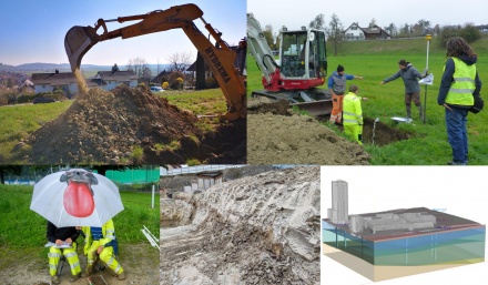 Ein Tag im Leben von einer Fachperson Baugrund